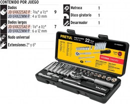 Juego de autoclé 22 piezas-std-PETRUL